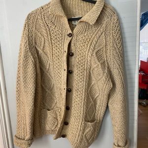 Men’s Irish Wool Cardigan